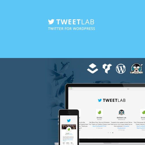 Tweetlab – WordPress için Twitter Kaydırıcısı ve Kullanıcı Kartı