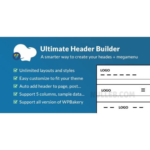 Ultimate Header Builder – Eklenti WPBakery Sayfa Oluşturucu (eski adıyla Görsel Besteci)