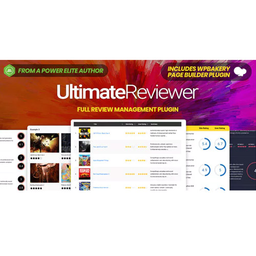 WPBakery Sayfa Oluşturucu İçin Ultimate Reviewer WordPress Eklentisi WPBakery Sayfa Oluşturucu İçin Ultimate Reviewer WordPress Eklentisi - Görsel 1