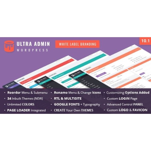Ultra WordPress Yönetici Teması