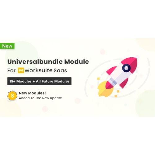 Worksuite SAAS için Evrensel Modüller Paketi