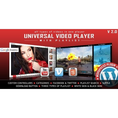 Evrensel Video Oynatıcı – WordPress Eklentisi