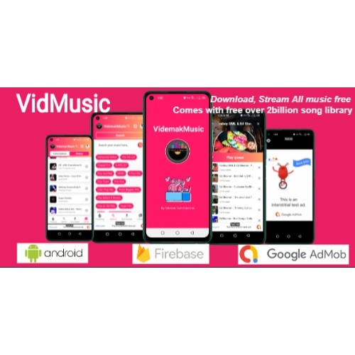 Videmak Müzik - Otomatik Müzik İndirme ve Yayınlama Android uygulaması