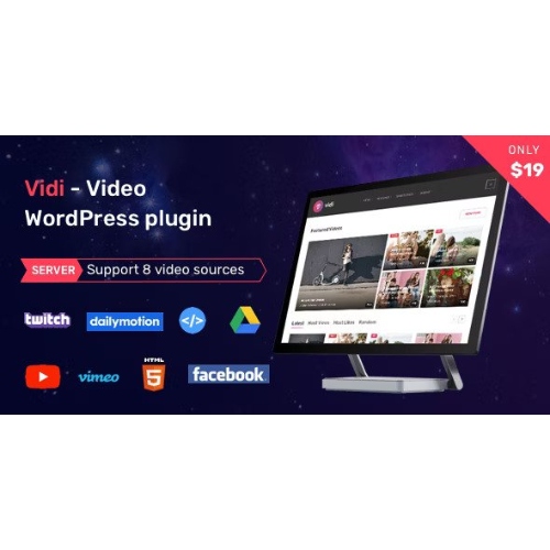 Vidi – Video WordPress Eklentisi