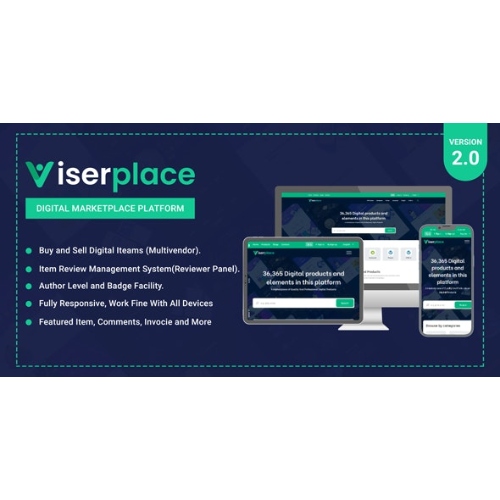 ViserPlace – Dijital Pazaryeri Platformu ViserPlace – Dijital Pazaryeri Platformu - Görsel 1