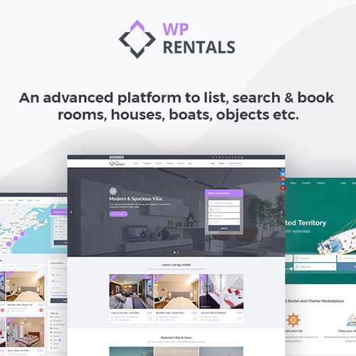 WP Rentals – Konaklama Rezervasyonu WordPress Teması WP Rentals – Konaklama Rezervasyonu WordPress Teması - Görsel 1