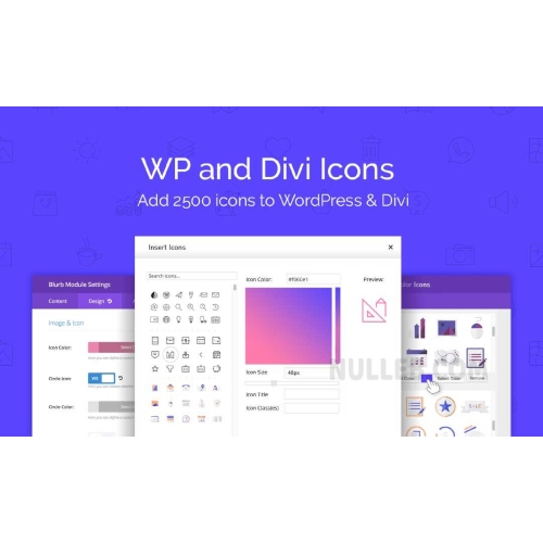WP ve Divi Icons Pro WP ve Divi Icons Pro - Görsel 1