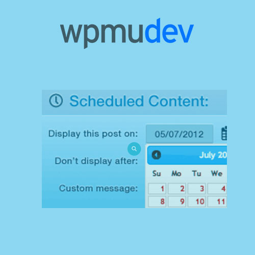 WPMU DEV Seçilen İçeriği Planla WPMU DEV Seçilen İçeriği Planla - Görsel 1