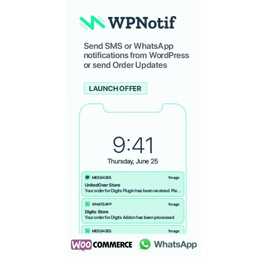 WPNotif: WordPress SMS ve WhatsApp Mesaj Bildirimleri