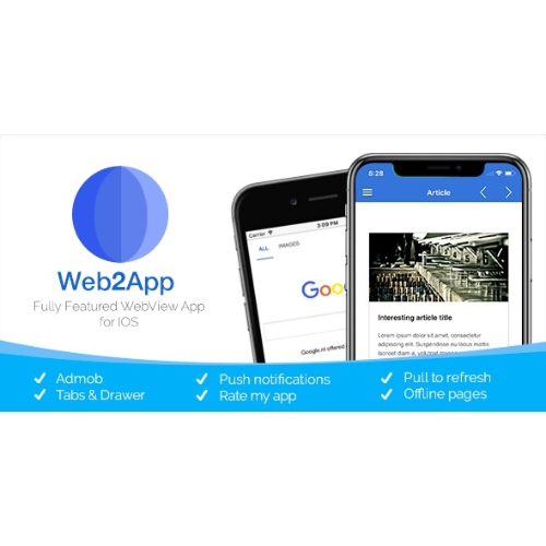 IOS için Web2App – Zengin Özellik Açısından En Hızlı IOS Web Görünümü