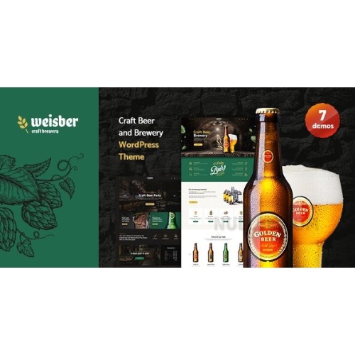 Weisber – Zanaat Bira ve Bira Fabrikası WordPress Teması