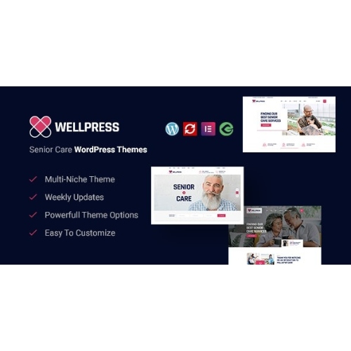 WellPress – Yaşlı Bakımı WordPress Teması WellPress – Yaşlı Bakımı WordPress Teması - Görsel 1