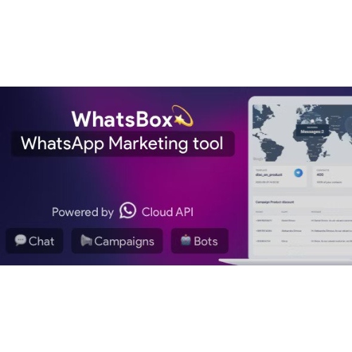 WhatsBox – WhatsApp Pazarlama – Toplu Gönderici, Sohbet, Botlar, SaaS WhatsBox – WhatsApp Pazarlama – Toplu Gönderici, Sohbet, Botlar, SaaS - Görsel 1