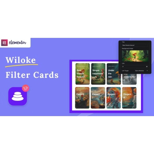 Wiloke Filtre Kartları Elementor Eklentisi