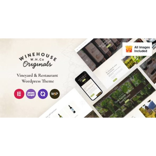 Şarap Evi | Bağ ve Restoran İçki Mağazası WordPress Teması