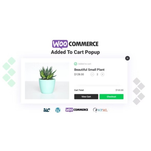 WooCommerce Sepete Açılan Pencereye Eklendi