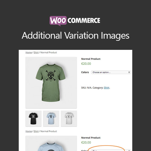 WooCommerce Ek Varyasyon Görselleri