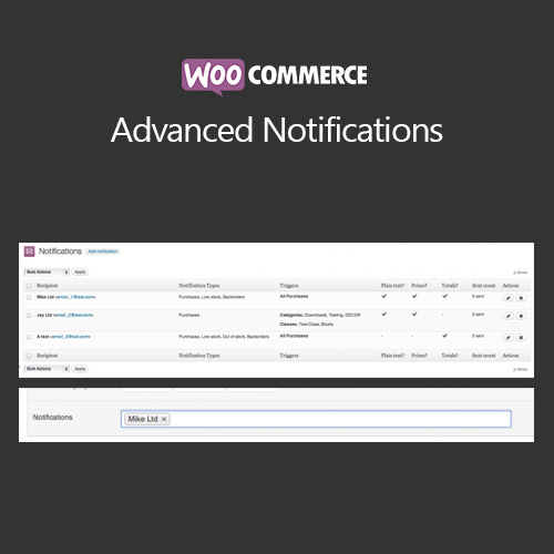 WooCommerce Gelişmiş Bildirimler