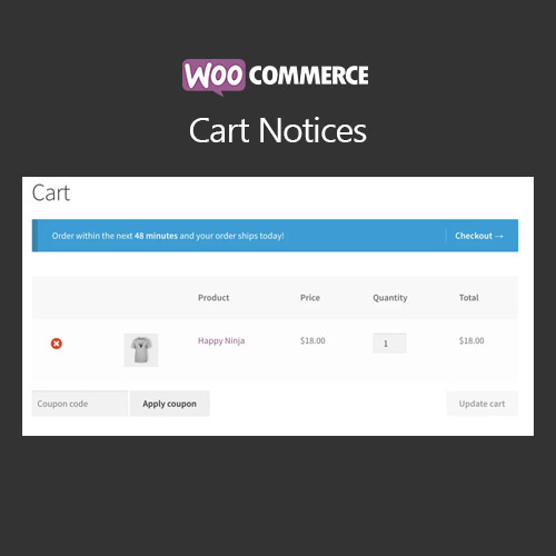 WooCommerce Sepet Bildirimleri WooCommerce Sepet Bildirimleri - Görsel 1