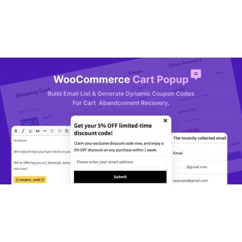 WooCommerce Sepet Açılır Penceresi – Sepeti Terk Etme Durumunu Kurtarmak İçin