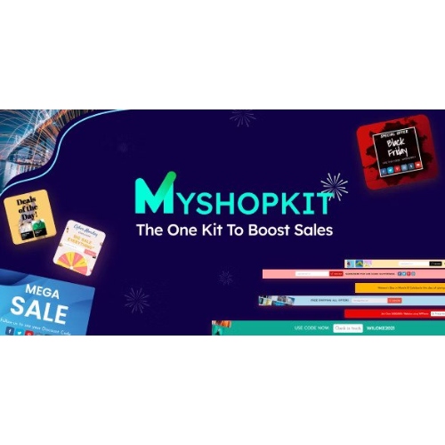 WooCommerce Kupon Açılır Penceresi, SmartBar, Kaydırma | MyShopKit'im