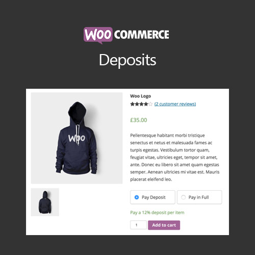 WooCommerce Mevduatları WooCommerce Mevduatları - Görsel 1