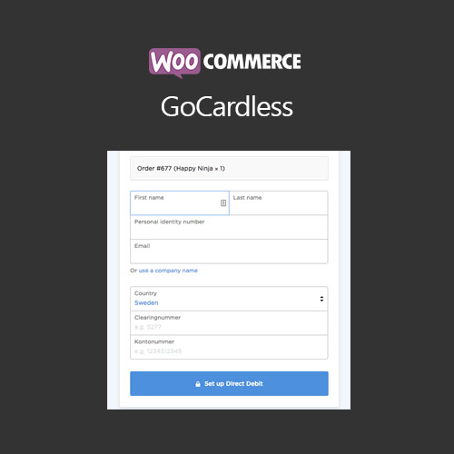 WooCommerce GoCardless WooCommerce GoCardless - Görsel 1