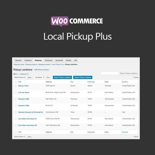 WooCommerce Yerel Teslim Alma Plus