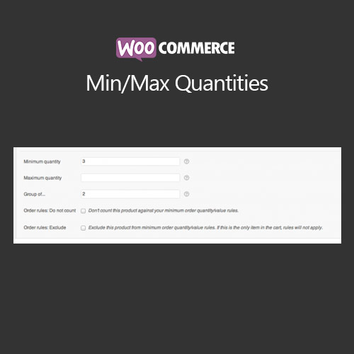 WooCommerce Min/Maksimum Miktarları