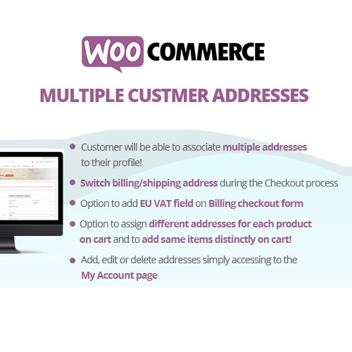WooCommerce Çoklu Müşteri Adresleri