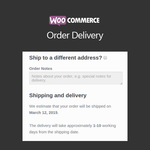 WooCommerce Sipariş Teslimatı WooCommerce Sipariş Teslimatı - Görsel 1