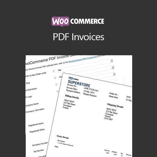 WooCommerce PDF Faturaları WooCommerce PDF Faturaları - Görsel 1