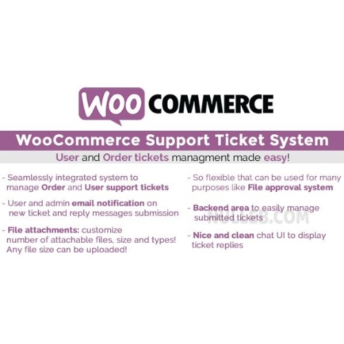 WooCommerce Destek Bilet Sistemi