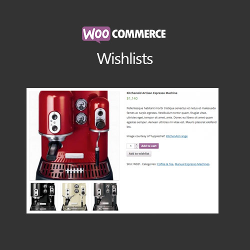 WooCommerce İstek Listeleri