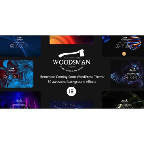 Woodsman – Elementor Çok Yakında WordPress Teması