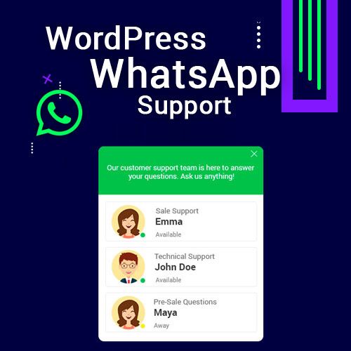 WordPress WhatsApp Desteği WordPress WhatsApp Desteği - Görsel 1