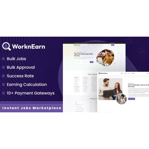WorknEarn – Anında İş Pazarı