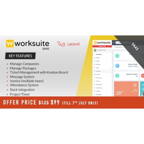 Worksuite Saas – Proje Yönetim Sistemi