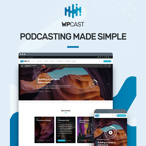 Wpcast – Sesli Podcast WordPress Teması Wpcast – Sesli Podcast WordPress Teması - Görsel 1