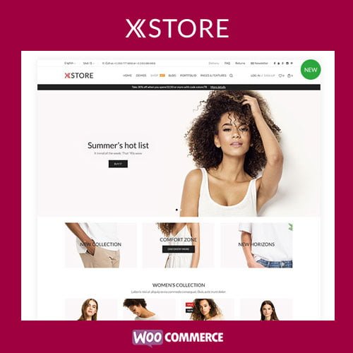 XStore – Duyarlı Çok Amaçlı WooCommerce Teması XStore – Duyarlı Çok Amaçlı WooCommerce Teması - Görsel 1