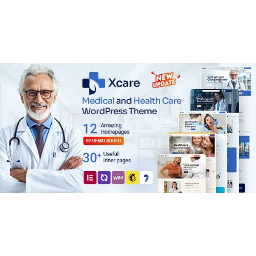 Xcare – Tıp ve Sağlık WordPress Teması Xcare – Tıp ve Sağlık WordPress Teması - Görsel 1