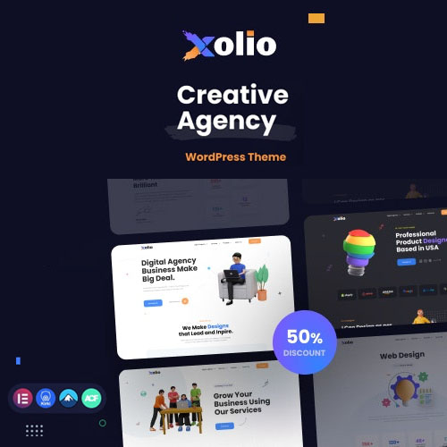 Xolio – Yaratıcı Ajans ve Portföy WordPress Teması Xolio – Yaratıcı Ajans ve Portföy WordPress Teması - Görsel 1