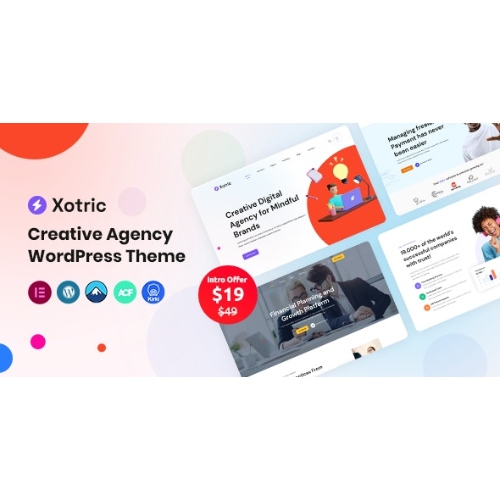 Xotric – Yaratıcı Ajans WordPress Teması + RTL Xotric – Yaratıcı Ajans WordPress Teması + RTL - Görsel 1