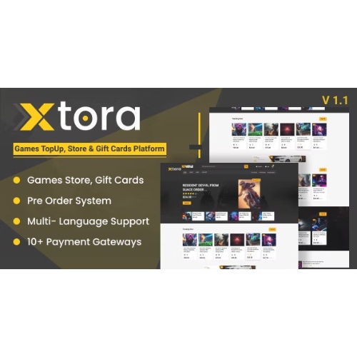 Xtora – Ön Sipariş Yönetimi ile Oyun Yükleme, Mağaza ve Hediye Kartları Satıcısı Xtora – Ön Sipariş Yönetimi ile Oyun Yükleme, Mağaza ve Hediye Kartları Satıcısı - Görsel 1