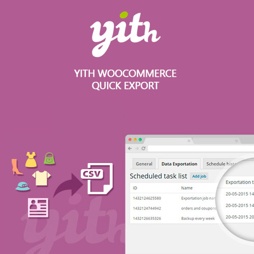 YITH WooCommerce Hızlı Dışa Aktarma Premium