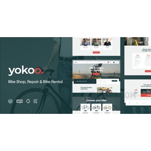 Yokoo – Bisiklet Mağazası ve Bisiklet Kiralama WordPress Teması Yokoo – Bisiklet Mağazası ve Bisiklet Kiralama WordPress Teması - Görsel 1