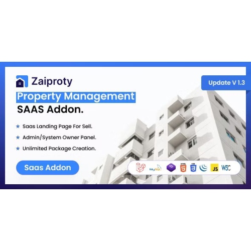 Zaiproty – Mülk Yönetimi SAAS Eklentisi