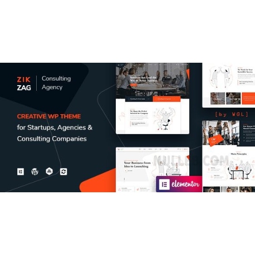 ZikZag – Danışmanlık ve Ajans WordPress Teması