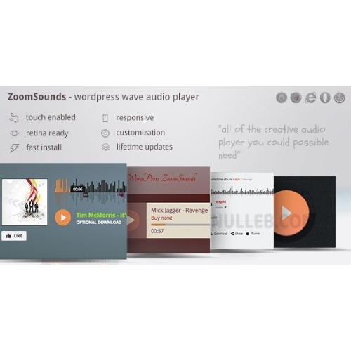 ZoomSounds – Çalma Listesiyle WordPress Wave Audio Player ZoomSounds – Çalma Listesiyle WordPress Wave Audio Player - Görsel 1