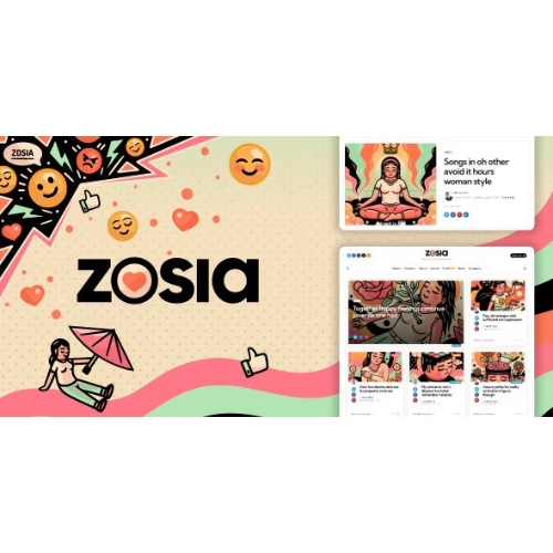 Zosia – Kişisel WordPress Blog Teması Zosia – Kişisel WordPress Blog Teması - Görsel 1